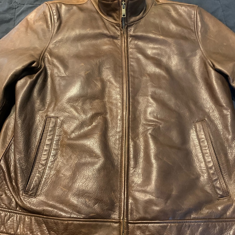 Brown Leather Jacket